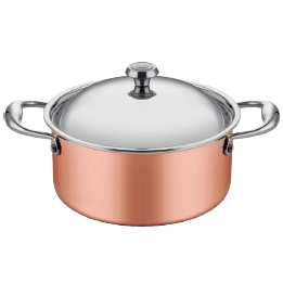 Altınbaşak A 103CD 22 Bakır İndüksiyon Derin Tencere 22 cm