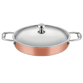 Altınbaşak A 103CS 22 Bakır İndüksiyon Sığ Tencere 22 cm