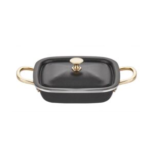 Altınbaşak A 118KC 14 Siyah İnci Mini Kare Sahan 12x14 cm