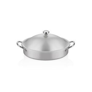 Altınbaşak A 119OC 25 Beyaz İnci Oval Tencere 25x17 cm