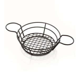 Altınbaşak Yuvarlak Sunum Sepeti 21x6 cm