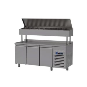 Astema Pizza ve Salata Hazırlık 3 Kapılı Buzdolabı 490 L 430 K