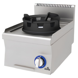 Atalay 600 Seri 1 Gözlü Wok Ocak Set Üstü Gazlı 40x60 Cm