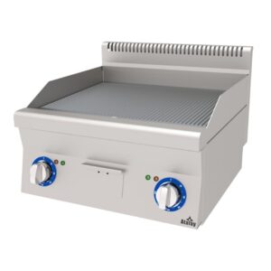 Atalay 600 Seri Nervürlü Pleyt Izgara Set Üstü Elektrikli 60x60 Cm