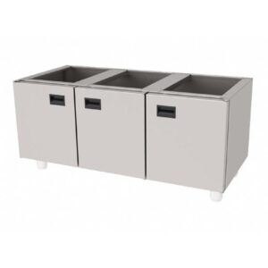 Atalay 600 Seri Set altı Tezgah 3 Kapaklı 120x60x55 Cm