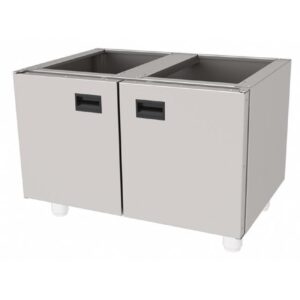 Atalay 600 Seri Set altı Tezgah 2 Kapaklı 80x60x55 Cm