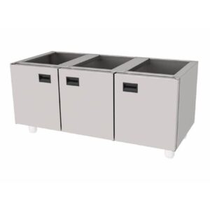 Atalay 600 Seri Set Altı Tezgah 3 Kapaklı 100x60x55 Cm