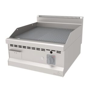 Atalay 700 Seri Yarı Nervürlü Pleyt Izgara Set Üstü Gazlı 60x70 Cm