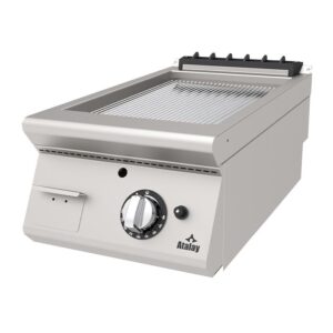 Atalay 730 Seri Nervürlü Krom Pleyt Izgara Set Üstü Gazlı 40x73 Cm