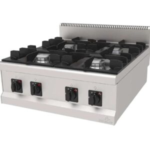 Atalay 900 Seri 4 Gözlü Ocak Set Üstü Gazlı 80x90 Cm