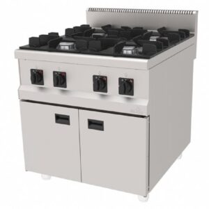 Atalay 900 Seri 4 Gözlü Ocak Dolaplı Gazlı 80x90 Cm