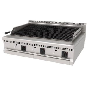 Atalay 900 Seri Amerikan Döküm Izgara Su Çekmeceli Set Üstü Gazlı 120x90 Cm