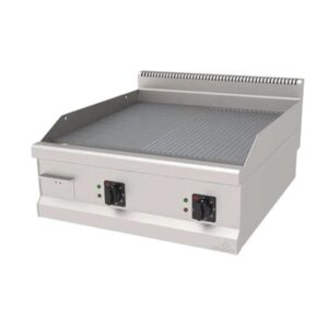 Atalay 900 Seri Yarı Nervürlü Pleyt Izgara Set Üstü Elektrikli 80x90 Cm