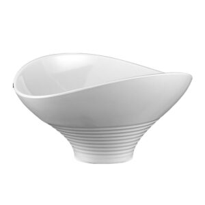 Biradlı BRD-236740 Çizgili Melamin Sunum Kasesi, Melamin, 21.5x18x11 cm