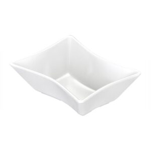 Biradlı BRD-516504 Açık Büfe Minimal Sos Tabağı, 11.5x7x4 cm, Beyaz