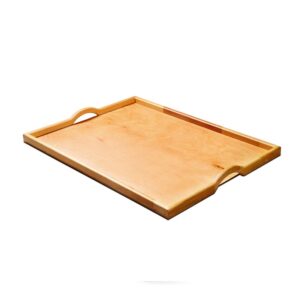 Biradlı GRV-1812 Ahşap Meze Sunum Tepsisi, 60x80 cm