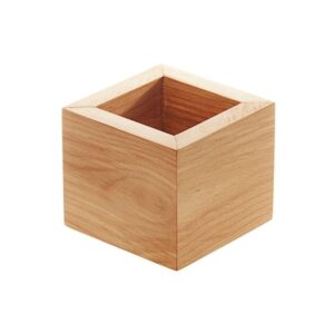 Biradlı GRV-1869 Ahşap Stick Şekerlik, 20x12.5 cm