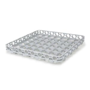 Bora Plastik Bardak Yıkama Basketi, 49 Bölmeli 50x50x7.5 Cm