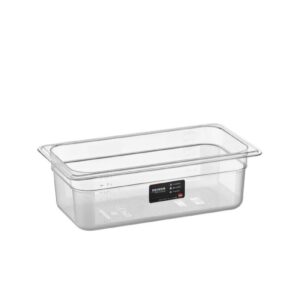 Bora Plastik Gastronom Polikarbon Küvet, GN 1/3-100, 3.5 L