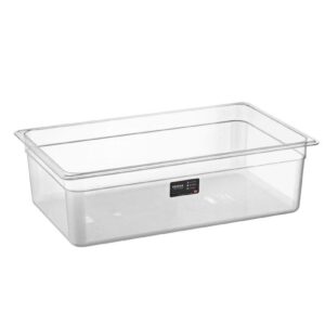 Bora Plastik Gastronom Polikarbon Küvet, GN 1/1-150, 19 L