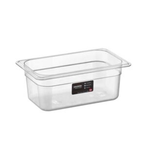 Bora Plastik Gastronom Polikarbon Küvet GN 1/4-100 2 L