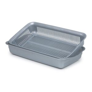 Bora Plastik Sebze ve Meyve Süzgeci 39.5 cm Gri