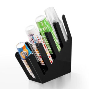 Coffee Tech Bardaklık Standı, Pleksi, 485x160x475 mm