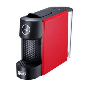 Coffee Tech L0201 Julia Kapsül Kahve Makinesi, Nespresso Kapsül Uyumlu, Kırmızı