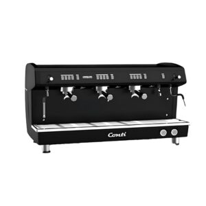 Conti Monaco X-ONE TCI TC Evo 3 Gruplu Tam Otomatik Espresso Kahve Makinesi, Siyah