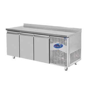 CSA CS.TEK.3D.600.200cm Tezgah Tipi Derin Dondurucu 3 Kapılı 200x60 Cm 474 L 304 Kalite