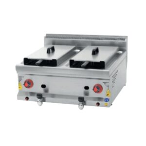 CSA 600 Seri Fritöz Set Üstü Lpg'li 8+8 Lt 60x60 Cm