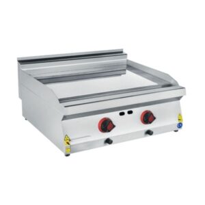 CSA 700 Edge Seri Düz Pleyt Izgara Set Üstü Doğalgazlı 80x70 Cm