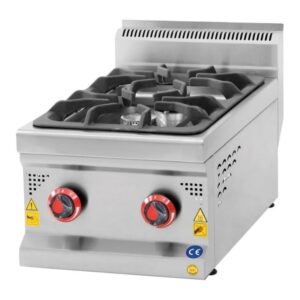 CSA 700 Seri 2 Gözlü Ocak Set Üstü Lpg'li 40x70 Cm