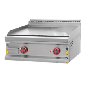 CSA 700 Seri Düz Pleyt Izgara Set Üstü Elektrikli 80x70 Cm