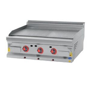 CSA 700 Seri Oluklu Pleyt Izgara Set Üstü Lpg'li 120x70 Cm