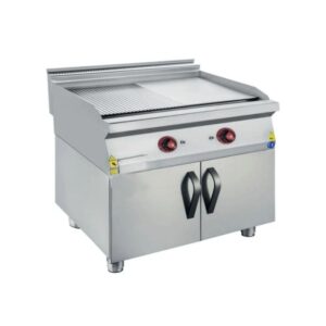 CSA 900 Edge Seri Yarı Oluklu Pleyt Izgara Dolaplı Lpg'li 80x90 Cm