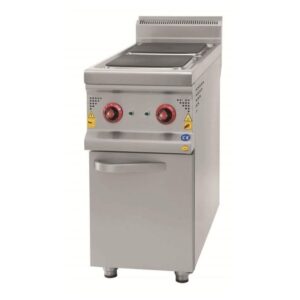 CSA 900 Seri 2 Kare Pleytli Ocak Dolaplı Elektrikli 40x90 Cm