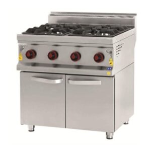 CSA 900 Seri 4 Gözlü Ocak Dolaplı Lpg’li 80x90 Cm