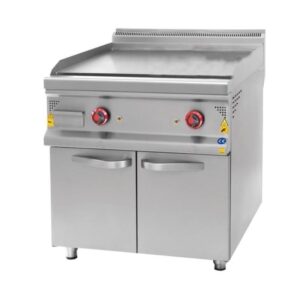 CSA 900 Seri Düz Pleyt Izgara Dolaplı Elektrikli 80x90 Cm