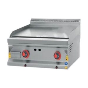 CSA 900 Seri Düz Pleyt Izgara Set Üstü Doğalgazlı 80x90 Cm