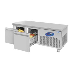 CSA CS.CİK.2D.700 Cihaz Altı Derin Dondurucu 2 Çekmeceli 141x70 Cm 135 L 304 Kalite