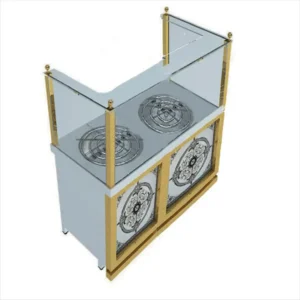 CSA KRCS.DKBOL.1470 Künefe Ve Börek Ocağı İki Gözlü Dolaplı Lpg’li 140x70 Cm