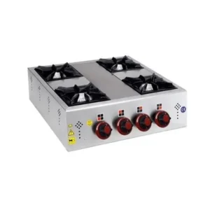 CSA KRCS.EOGL.4 Dört Gözlü Ekonomik Ocak Set Üstü Lpg’li 60x60 Cm