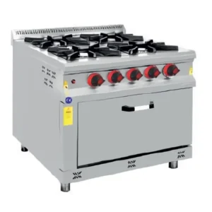 CSA KRCS.KZGL.1010.CE Kuzine Fırın 4 Gözlü Lpg'li 100x100 Cm