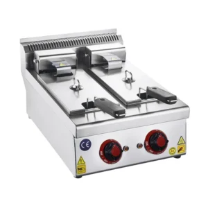 CSA Snack Seri Fritöz Set Üstü Elektrikli 3+3 Lt 40x57 Cm