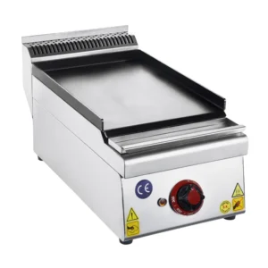 CSA Snack Seri Düz Pleyt Izgara Set Üstü Elektrikli 30x57 Cm