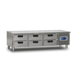 Dampak 6 Çekmeceli Cihazaltı Buzdolabı 200x70x60 Cm 269 L