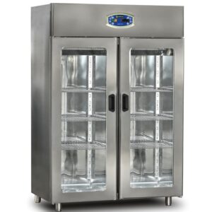 Dampak Dik Tip Çift Cam Kapılı Buzdolabı 1400 L 139x82x210 Cm