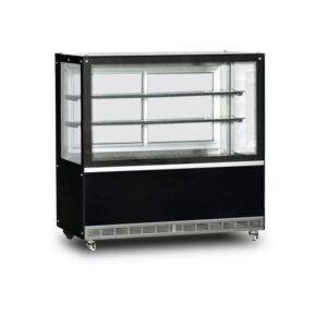 Dampak Isıtmalı Pasta Teşhir Ünitesi Düz Camlı 429 L 100x70 Cm