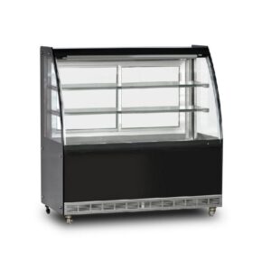 Dampak Soğutmalı Pasta Teşhir Ünitesi Bombe Camlı 480 L 130x70 Cm